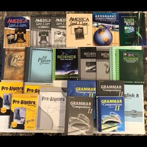 A beka 8th grade curriculum lot